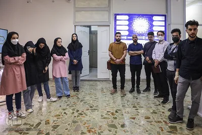 بازدید دانشجویان دانشگاه فرهنگیان قزوین از ایکنا