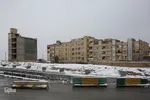 بارش اولین برف پاییزی در مشهد
