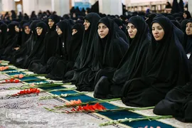 آیین خطبه خوانی در روز ولادت کریمه اهل بیت حضرت معصومه(س)