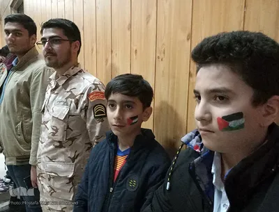 مراسم بزرگداشت شهدای غزه در اهر