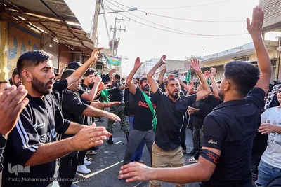 مراسم عزاداری «یوم العباس» در اهواز