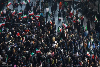 جشن بزرگ نیمه شعبان از میدان هفتم تیر تا ولیعصر (عج)