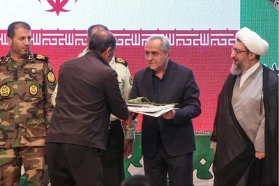 مراسم گرامی‌داشت شهدای جنگ تحمیلی دوم و سوم نیروی انتظامی