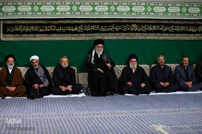 سومین شب عزاداری در حسینیه امام خمینی(ره)