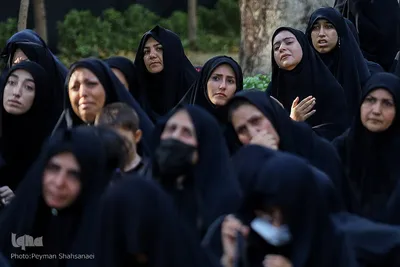 آیین عزاداری حسینی در گذر چهارباغ عباسی اصفهان