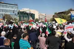 راهپیمایی مردم شیراز در حمایت از مردم مظلوم غزه