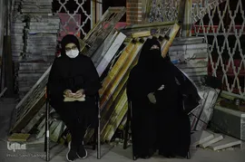 مراسم عزاداری شب ششم محرم در مسجد حضرت ولیعصر(عج) تبریز
