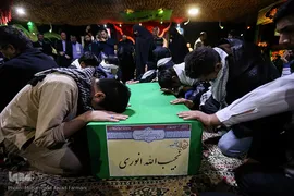 وداع با دو شهید مدافع حرم تیپ فاطمیون