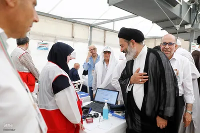 بازدید از مرکز پزشکی حج و زیارت در سرزمین منا