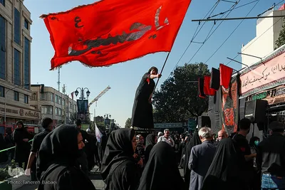 آیین پیاده‌روی جاماندگان اربعین حسینی در تهران(۲)
