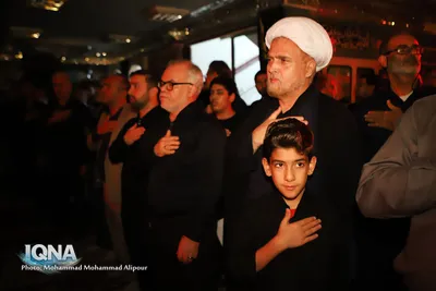 مراسم روز اربعین در حسینیه شهید آل مبارک اهواز عکاس محمد محمدعلی پور