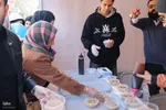 ایستگاه صلواتی گروه جهادی طلاب در سالروز ولادت‎