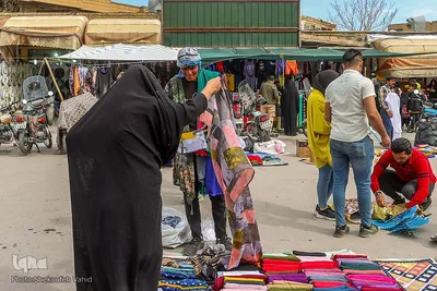 بازار اصفهان در آستانه عید نوروز