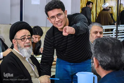 بازدید حجت الاسلام والمسلمین سیدمحمدعلی آل‌هاشم، نماینده ولی فقیه در آذربایجان شرقی از سلف سرویس دانشگاه تبریز