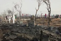 রোহিঙ্গাদের গ্রাম যেখানে ছিল সেখানে এখন সরকারি ও সেনাবাহিনীদের ভবন নির্মাণ করছে মিয়ানমার