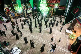 آیین عزاداری محرم در حسینیه کربلایی ها