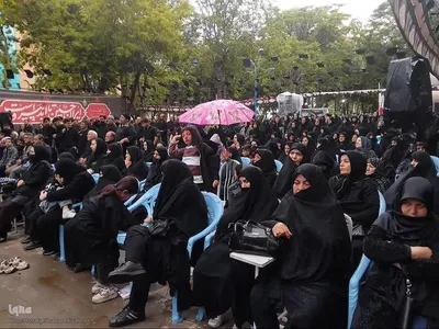 مراسم "محفل اشک"ویژه تاسوعای حسینی در اهر
