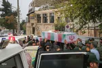 مراسم استقبال از ۱۲ شهید گمنام دوران دفاع مقدس در شیراز