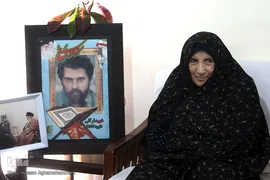 مادر شهیدان داود و مجید کشتکار سهی