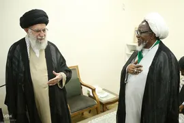 دیدار شیخ ابراهیم زکزاکی با رهبر انقلاب
