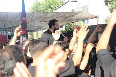 اجتماع هیئات مذهبی شهرستان ملایر به مناسبت  تاسوعای حسینی