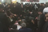 عکس | مراسم وداع با شهدای فاطمیه حادثه تروریستی راسک در زابل