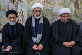 غبار‌روبی مضجع مطهر حضرت عبدالعظیم حسنی(ع)
