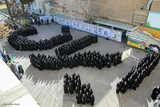 مراسم نواختن زنگ پیروزی انقلاب اسلامی