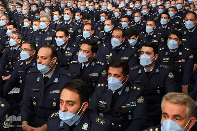 دیدار جمعی از فرماندهان و کارکنان نیروی هوایی و پدافند هوایی ارتش با رهبر انقلاب اسلامی