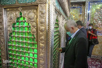 دیدار سعید اوحدی رئیس بنیاد شهید و امور ایثارگران با آیت‌الله لطف‌الله دژکام تولیت آستان مقدس حضرت شاهچراغ (ع)