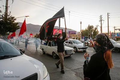 علم گردانی در شیراز‎