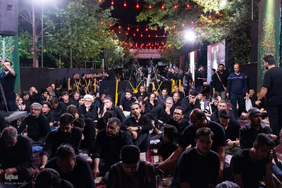 مراسم عزاداری شب عاشورا در اصفهان