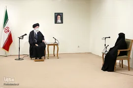 دیدار خانواده شهید فخری‌زاده با رهبر انقلاب