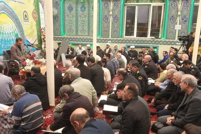 محفل انس با قرآن با حضور جعفر فردی در اهر
