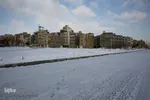 بارش برف در مشهد
