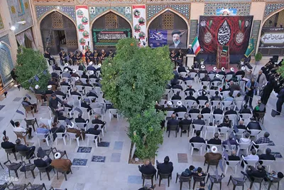 مراسم عزاداری سومین روز از شهادت حضرت اباعبدالله الحسین(ع) در شیراز
