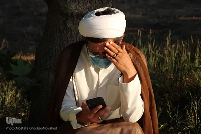 مراسم معنوی دعای عرفه در اهر