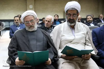 مراسم بزرگداشت سومین روز ارتحال مرحوم آیت‌الله واعظ‌زاده خراسانی