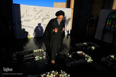 دیدار مسئولان ارشد خراسان‌جنوبی با خانواده شهید نقدی پور