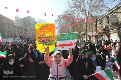 راهپیمایی 22 بهمن همدان