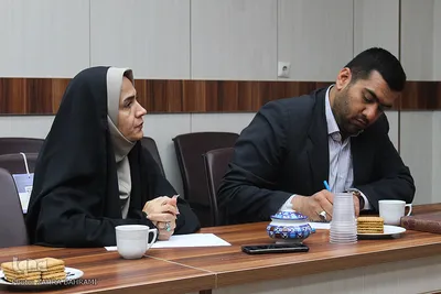 نشست بررسی وضعیت میزبانی اراک در مسابقات سراسری قرآن اوقاف/عکاس:زهرا بهرامی