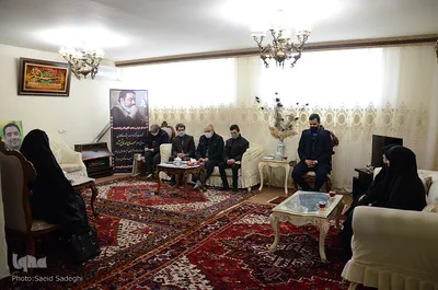 دیدار جهادگران دانشگاهی آذربایجان شرقی با خانواده شهید مدافع حرم «صمد فاتح نژاد‎‎»