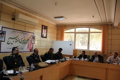 نشست خبری هفته بسیج در استان فارس