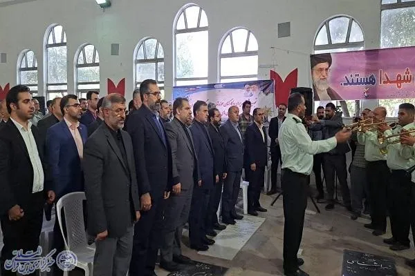آیین عطرافشانی و تجدید میثاق با آرمان های شهدا در ساری