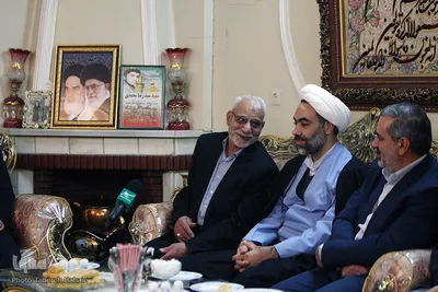 مراسم دیدار با خانواده شهید سید رضا محمدی
