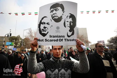 راهپیمایی یوم الله ۲۲ بهمن در تهران -2