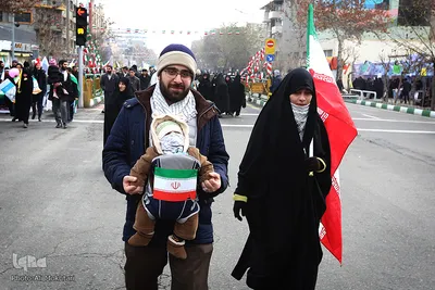 راهپیمایی یوم الله ۲۲ بهمن در تهران -2