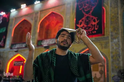 احیا در حرم امام علی‎‎