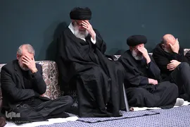 عزاداری شام شهادت حضرت فاطمه زهرا (س) در حسینیه امام خمینی(ره)