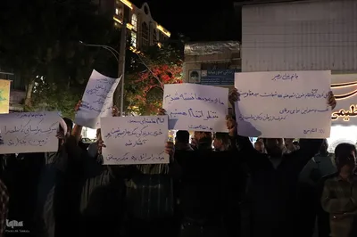 اجتماع مردم ملایر در محکومیت جنایت های رژیم صهیونیستی ‎